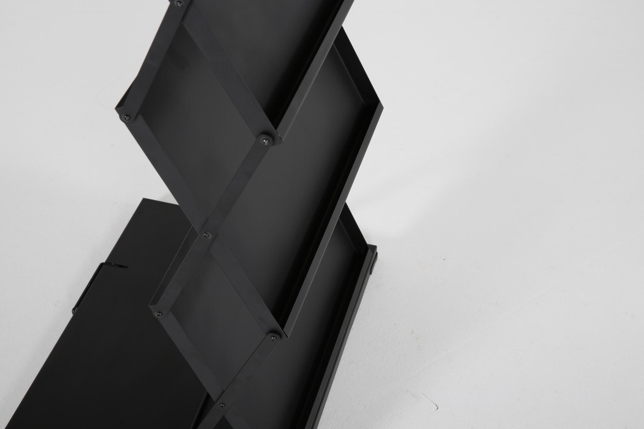 Snapper Katlanır Siyah Desk (2xa4)(Broşürlüklü, Çantalı)